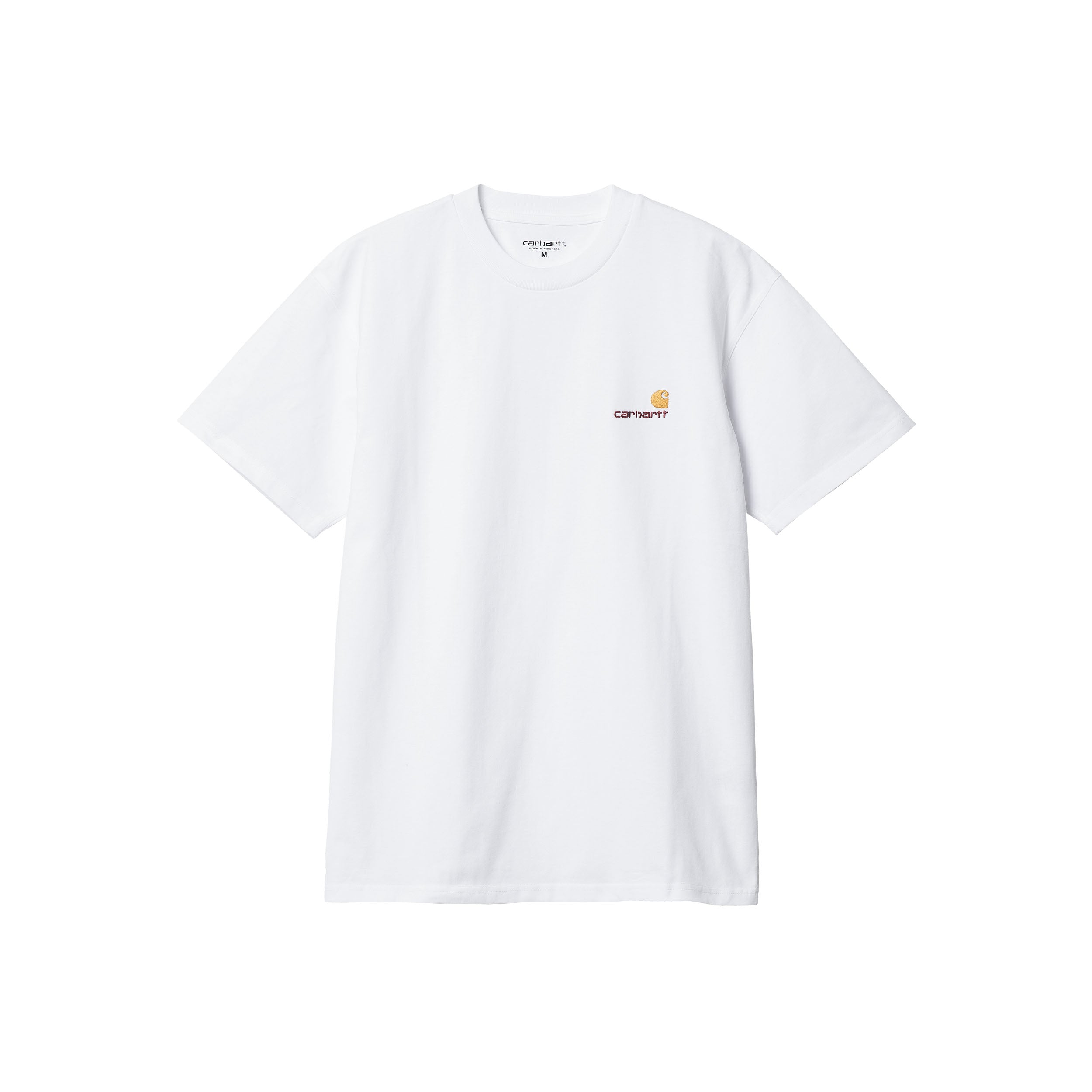 Carhartt WIP S/S American Script T-Shirt (white) - Blue Mountain Store