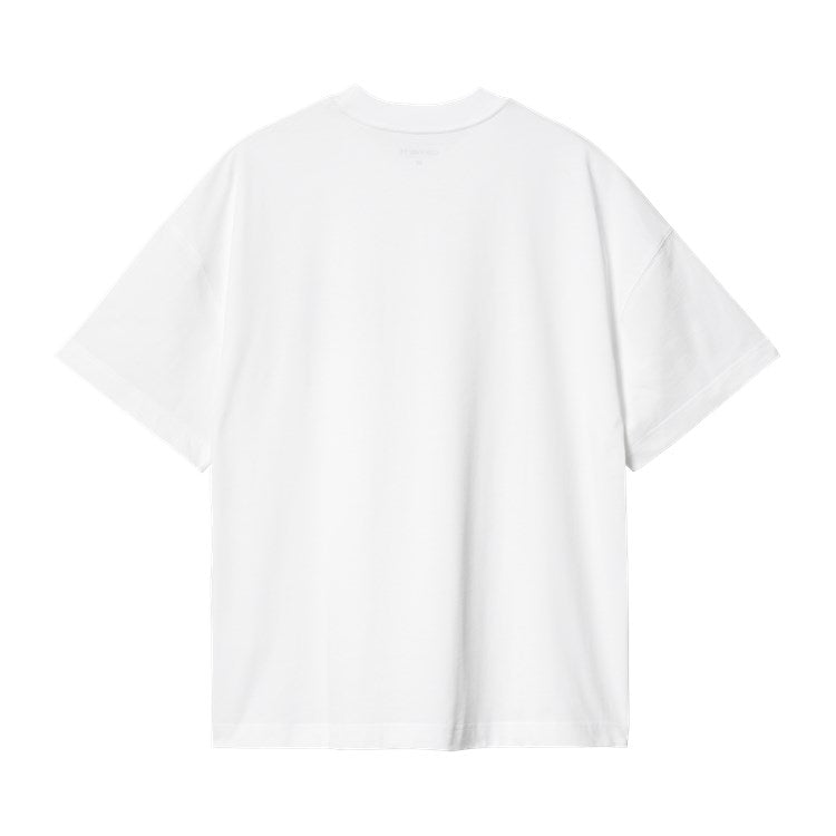 Carhartt WIP S/S Body Of Work T-Shirt (White / Black) - Blue Mountain Store