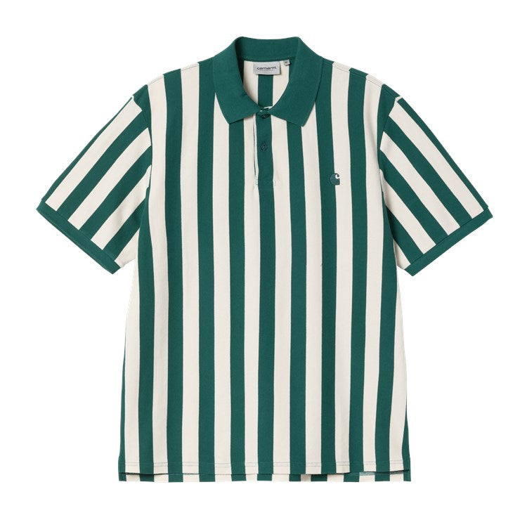 Carhartt WIP S/S Boynton Polo (Rainfl) - Blue Mountain Store