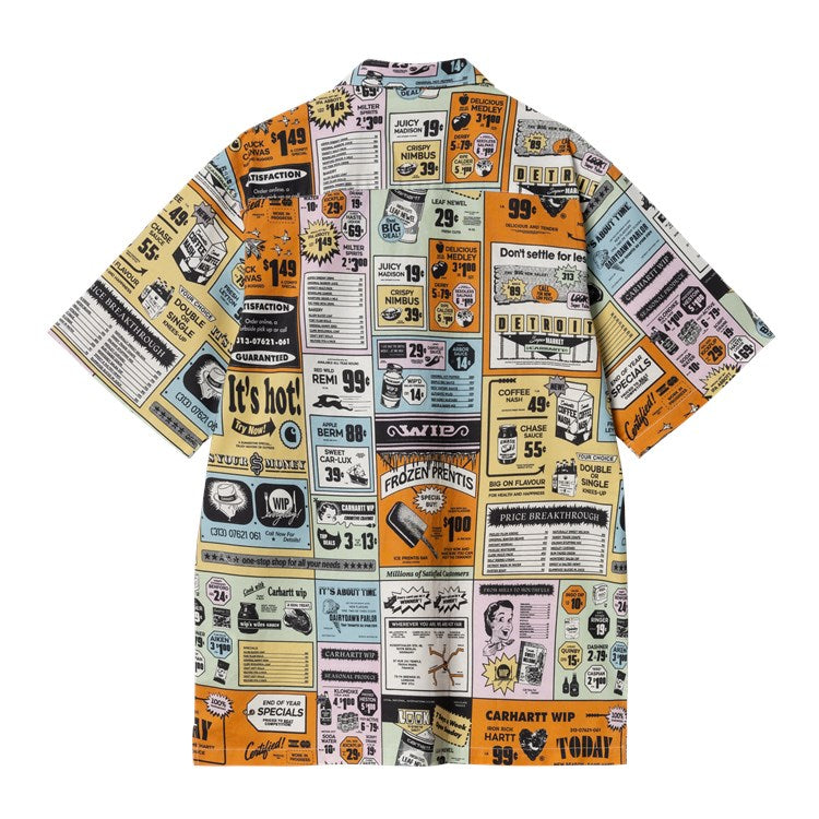 Carhartt WIP S/S Catalogue Shirt (Print) - Blue Mountain Store
