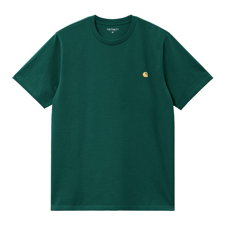 Carhartt WIP S/S Chase T-Shirt (chervil/gold) - Blue Mountain Store