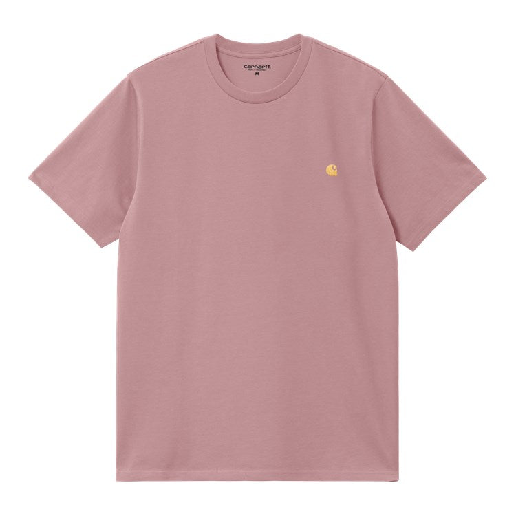 Carhartt WIP S/S Chase T-Shirt (glassy pink/gold) - Blue Mountain Store