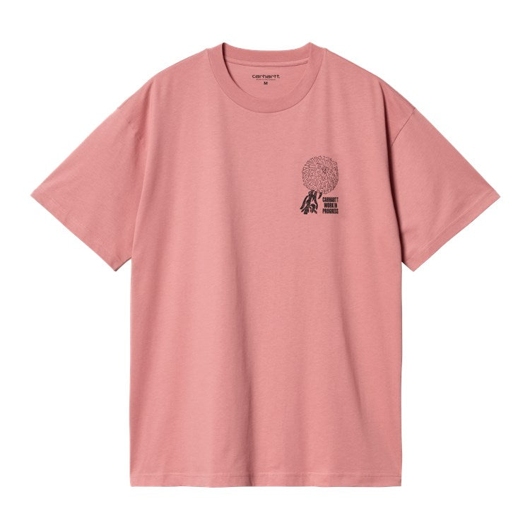 Carhartt WIP S/S Chrysanthemum (Dusty Rose) - Blue Mountain Store