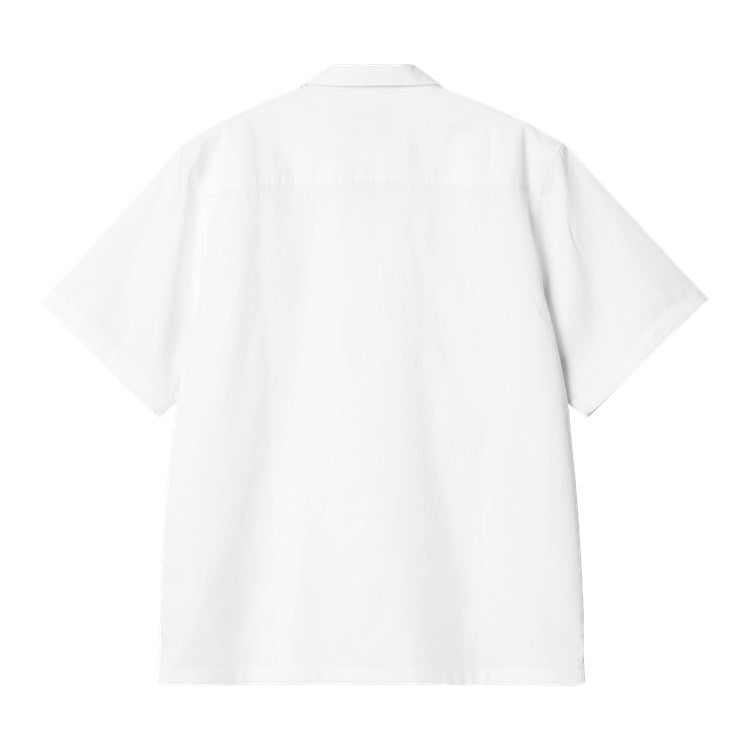Carhartt WIP S/S Delray Shirt (white/black) - Blue Mountain Store