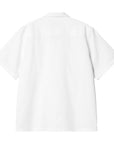 Carhartt WIP S/S Delray Shirt (white/black) - Blue Mountain Store