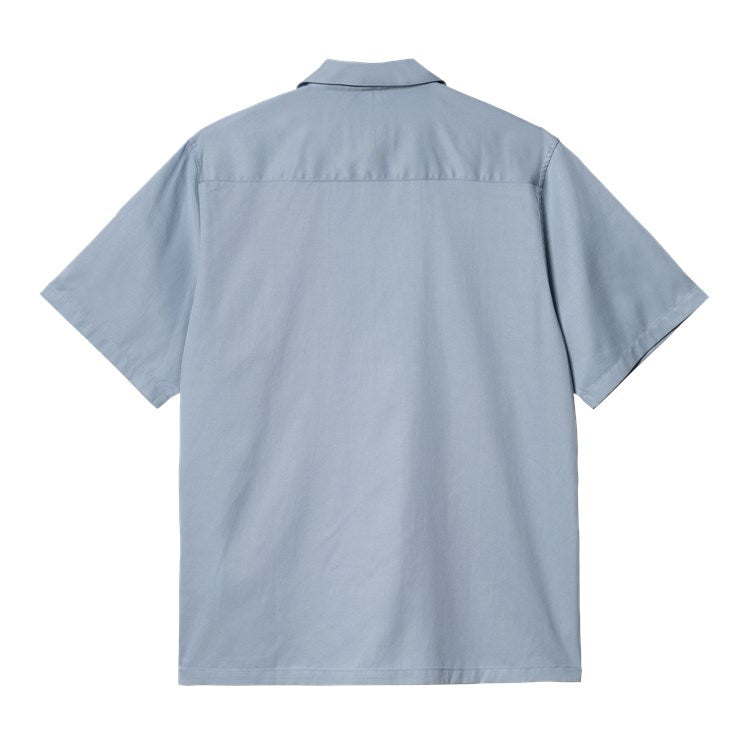 Carhartt WIP S/S Durango Shirt (frosted blue/black) - Blue Mountain Store