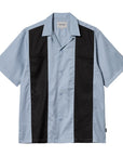 Carhartt WIP S/S Durango Shirt (frosted blue/black) - Blue Mountain Store