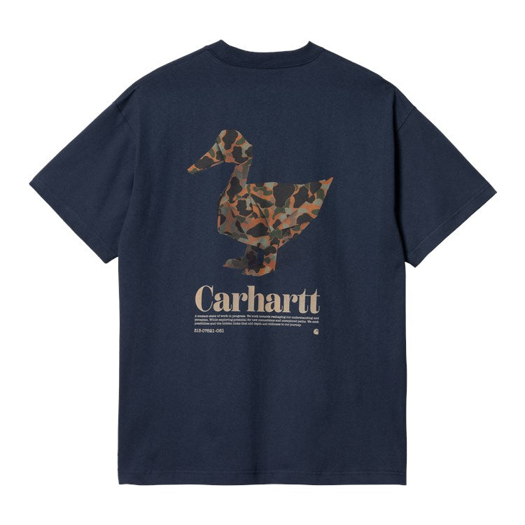 Carhartt WIP S/S Fold Duck T-Shirt (air force blue) - Blue Mountain Store