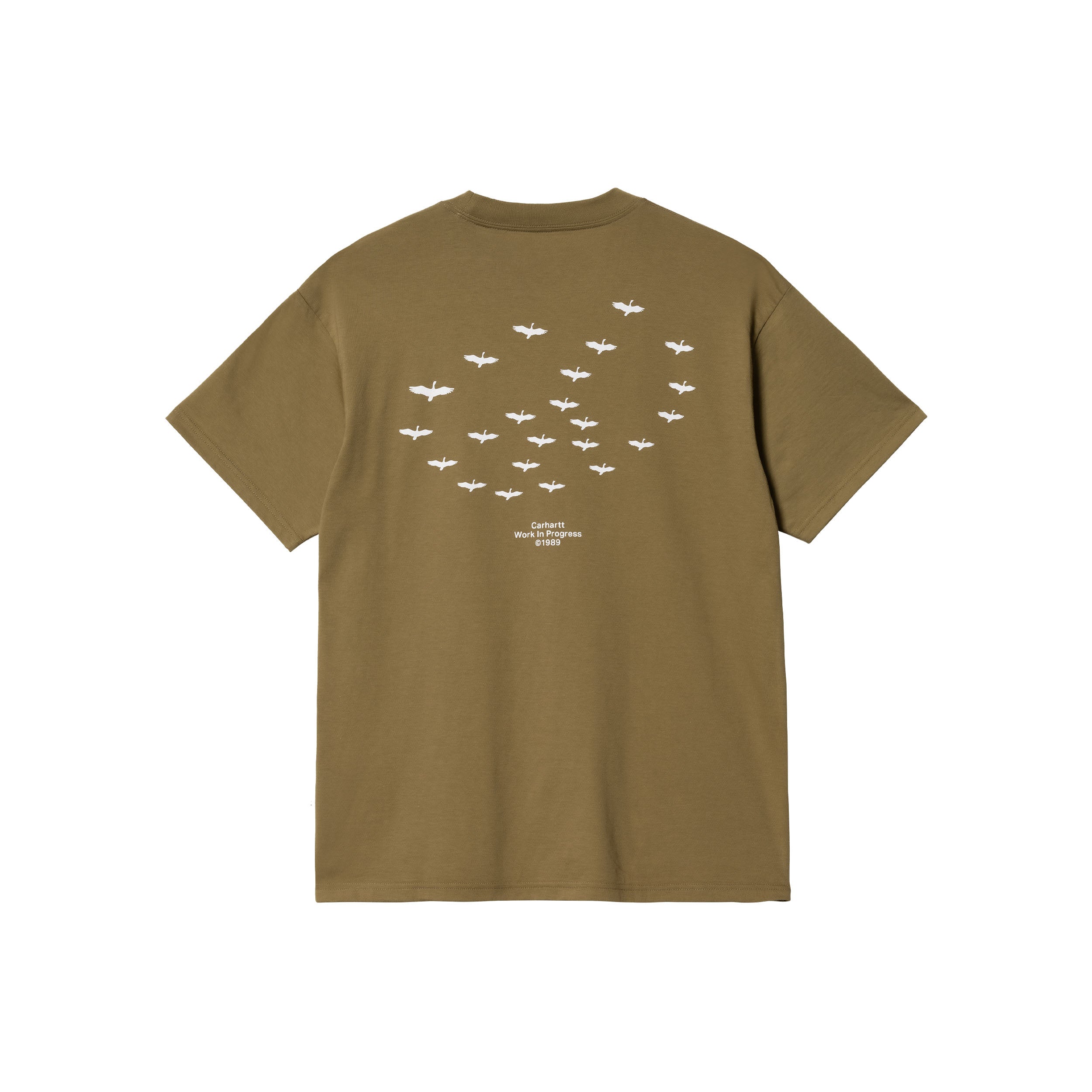 Carhartt WIP S/S Formation T-Shirt (larch/white) - Blue Mountain Store