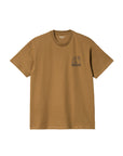 Carhartt WIP S/S Groundworks T-Shirt (hamilton brown) - Blue Mountain Store