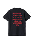 Carhartt WIP S/S Mechanics T-Shirt (dark navy) - Blue Mountain Store