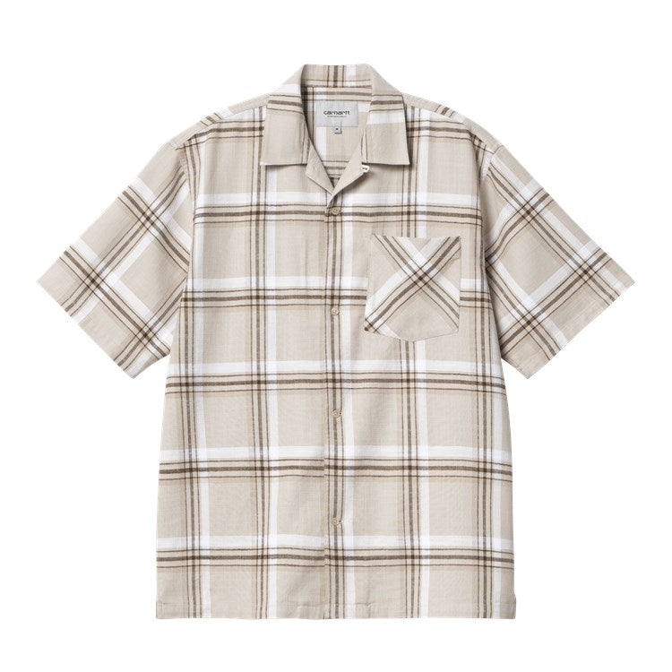 Carhartt WIP S/S Mika Shirt (tonic) - Blue Mountain Store