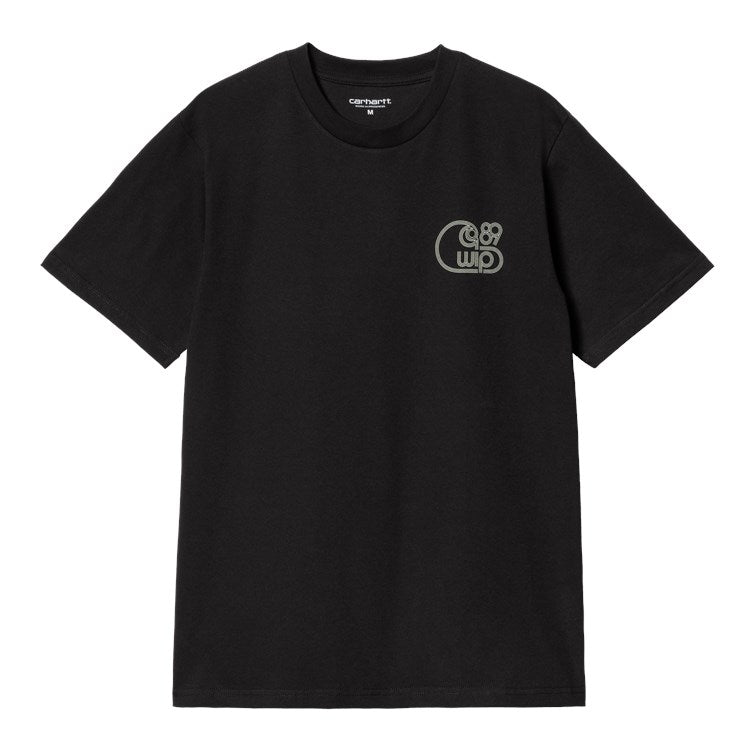 Carhartt WIP S/S Night Night T-Shirt (black/green) - Blue Mountain Store