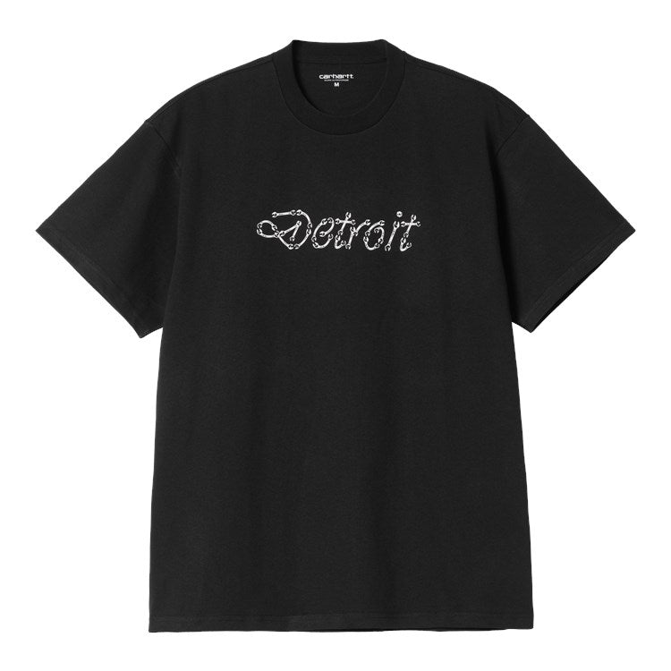 Carhartt WIP S/S Peace And Work T-Shirt (Black / White) - Blue Mountain Store
