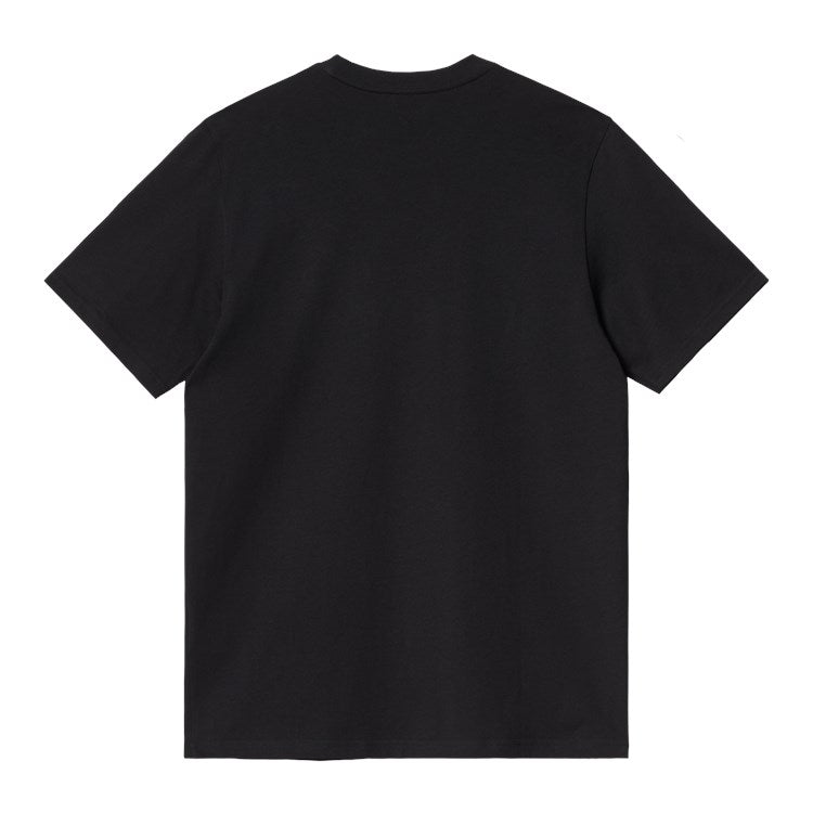 Carhartt WIP S/S Pocket Heart T-Shirt (black/black) - Blue Mountain Store
