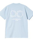 Carhartt WIP S/S Rotation T-Shirt (air sky/white) - Blue Mountain Store