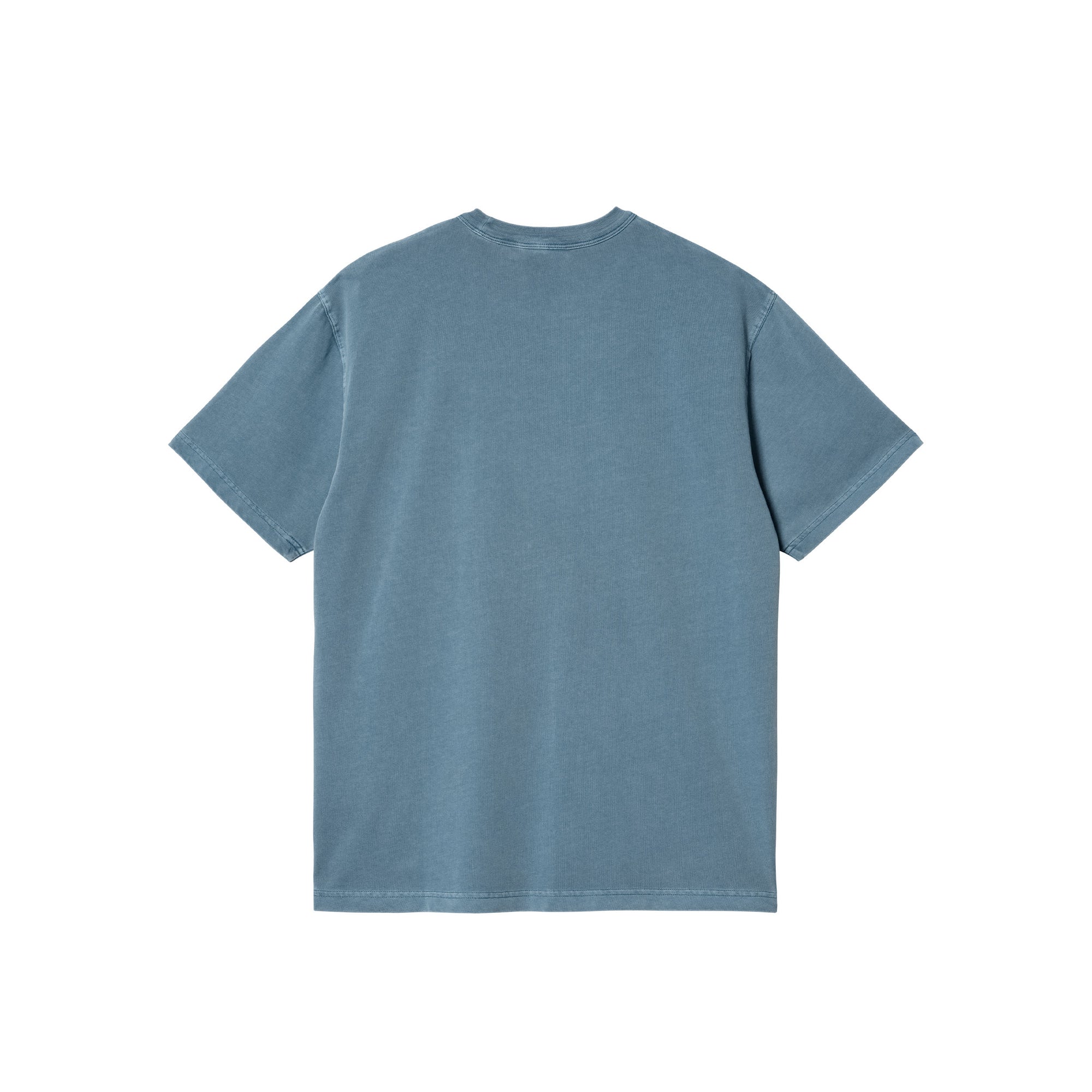 Carhartt WIP S/S Taos T-shirt (vancouver blue garment dye) - Blue Mountain Store