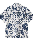 Carhartt WIP S/S Woodblock Shirt  (sonic silver/elder) - Blue Mountain Store