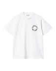 Carhartt WIP S/S Work Varsity T-Shirt (white/black) - Blue Mountain Store