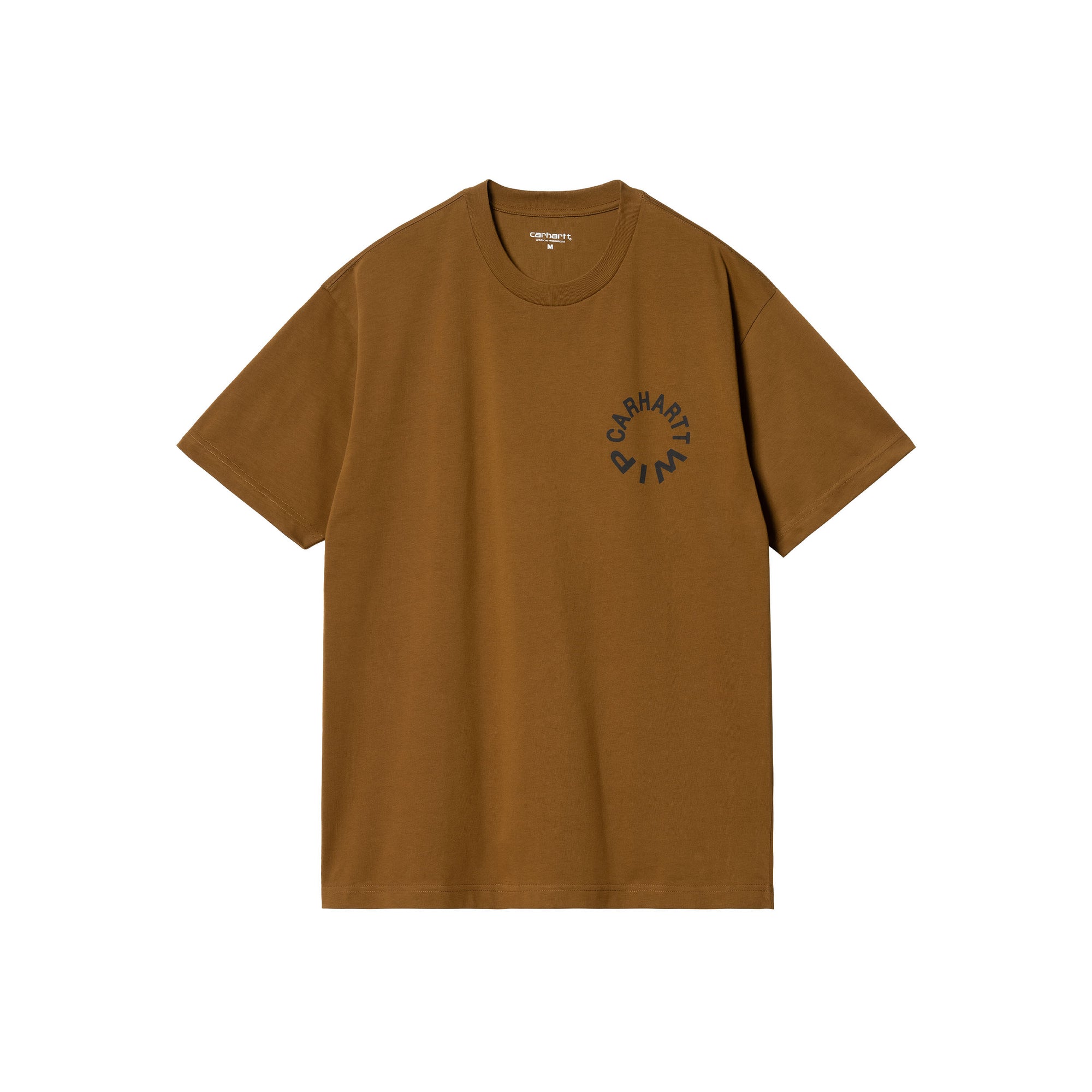 Carhartt WIP S/S Work Varsity T-Shirt (deep hamilton brown) - Blue Mountain Store