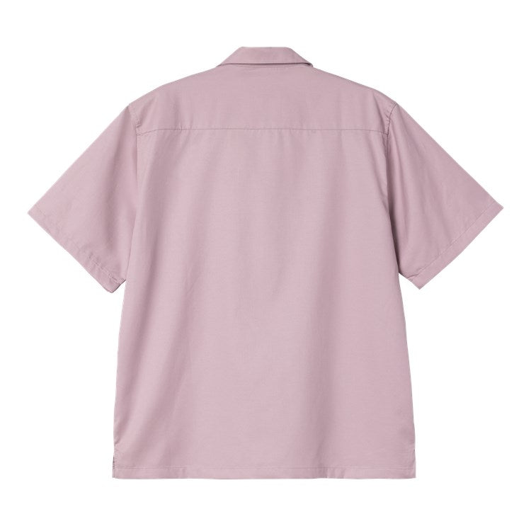 Carhartt WIP S/S Delray Shirt (Hortensia/white) - Blue Mountain Store