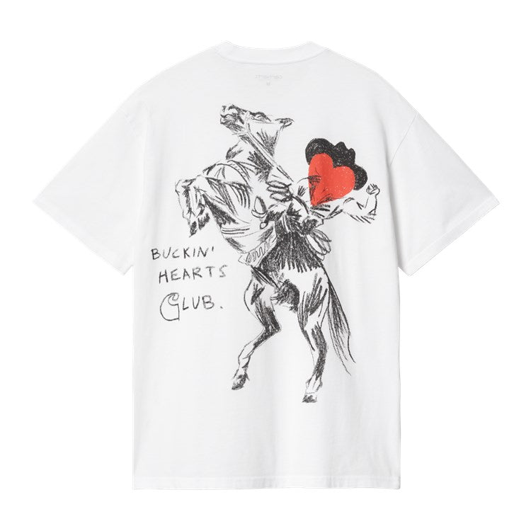 Carhartt WIP S/S Pepe B.H.C T-Shirt  (white) - Blue Mountain Store
