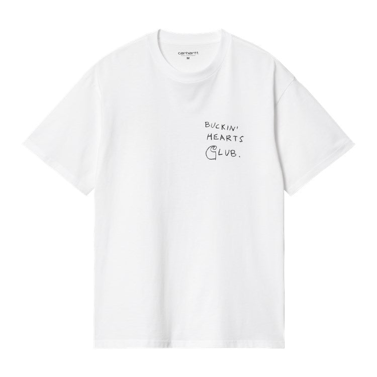 Carhartt WIP S/S Pepe B.H.C T-Shirt  (white) - Blue Mountain Store