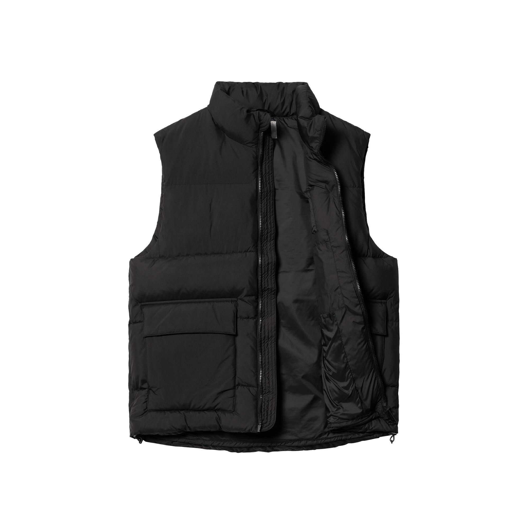 Carhartt WIP Springfield Vest (black/blacksmith) - Blue Mountain Store