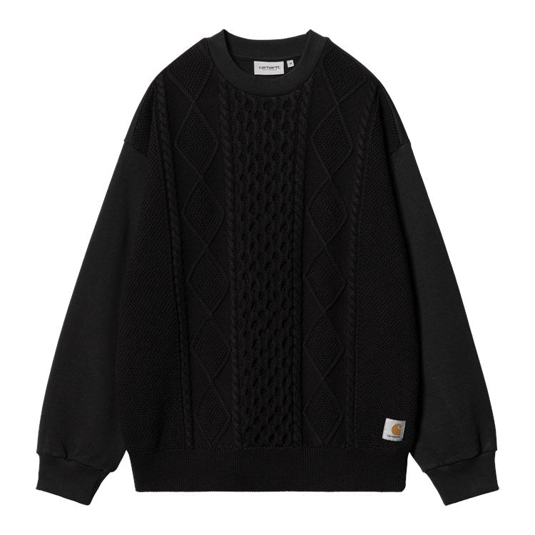 Carhartt WIP Tridon Sweater (black) - Blue Mountain Store