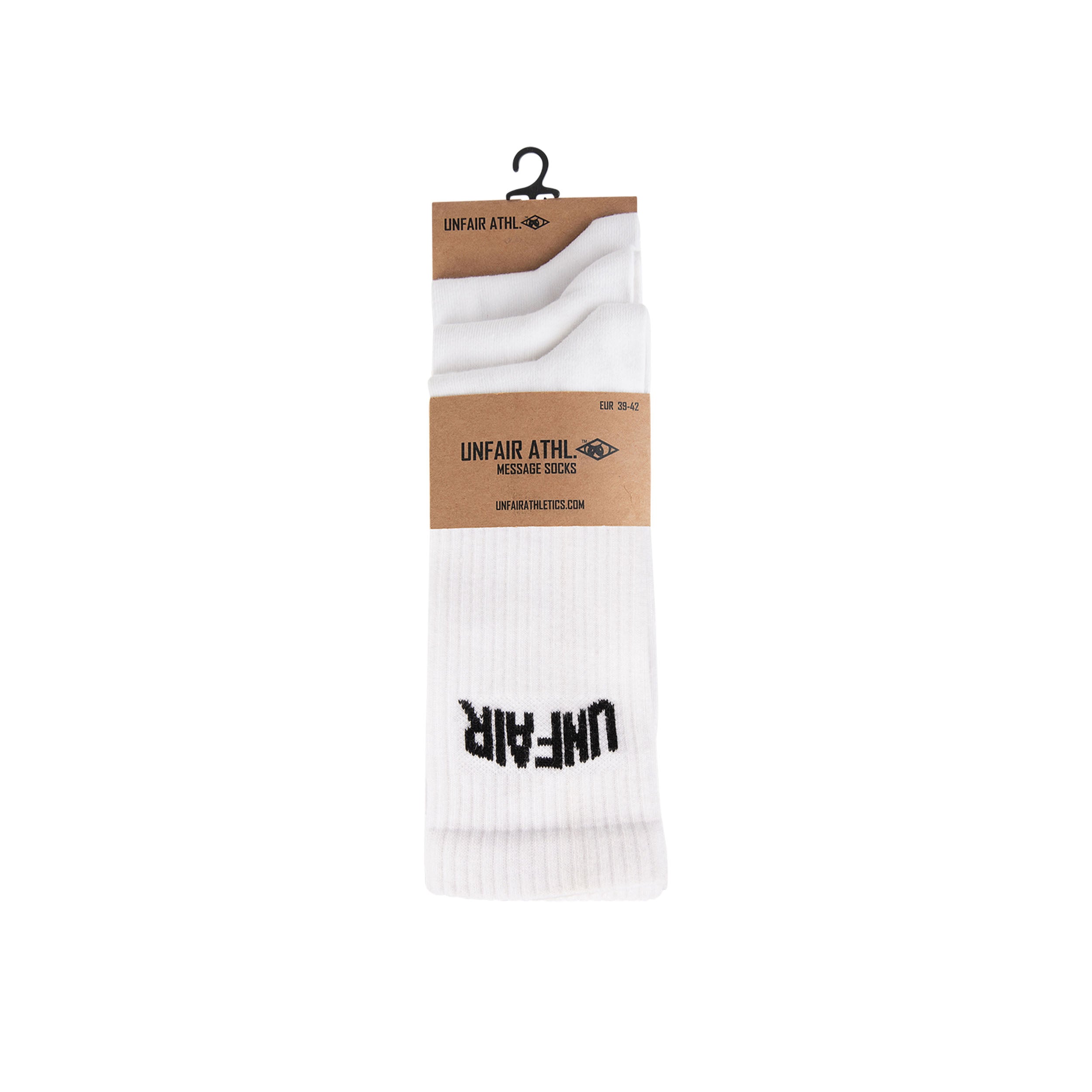 Unfair Athletics Unfair Socks (white) - Blue Mountain Store