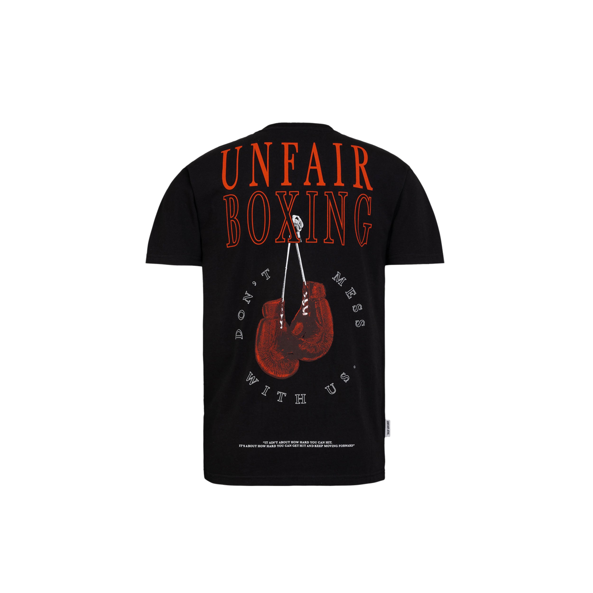 Unfair Athletics Boxing Gloves T-Shirt (black) - Blue Mountain Store