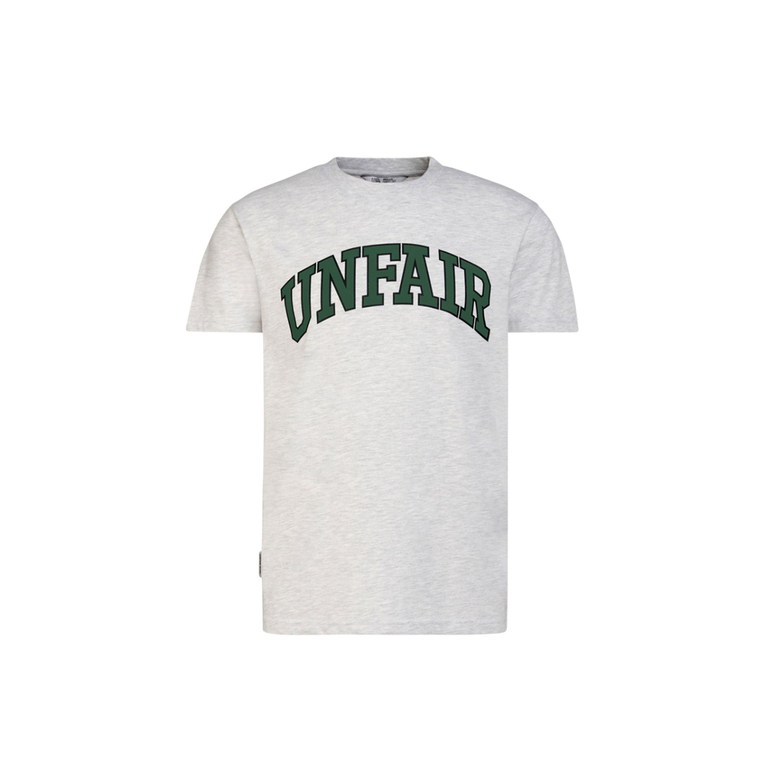 Unfair Athletics College T-Shirt (heather grey) - Blue Mountain Store