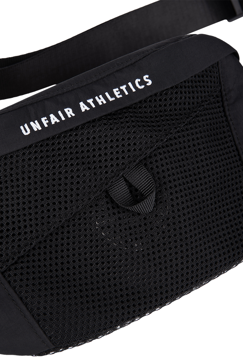 Unfair Athletics Mesh Hip Bag (black) - Blue Mountain Store
