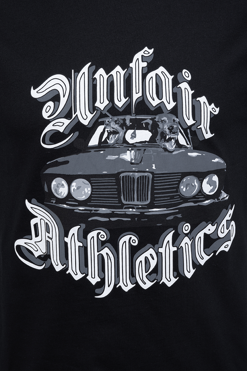 Unfair Athletics Rollin Dogs T-Shirt (black) - Blue Mountain Store