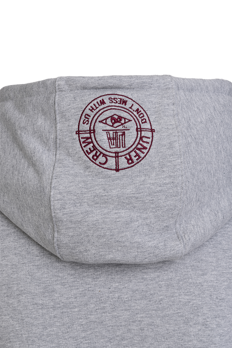 Unfair Athletics UNFR College Hoodie (burgundy) - Blue Mountain Store