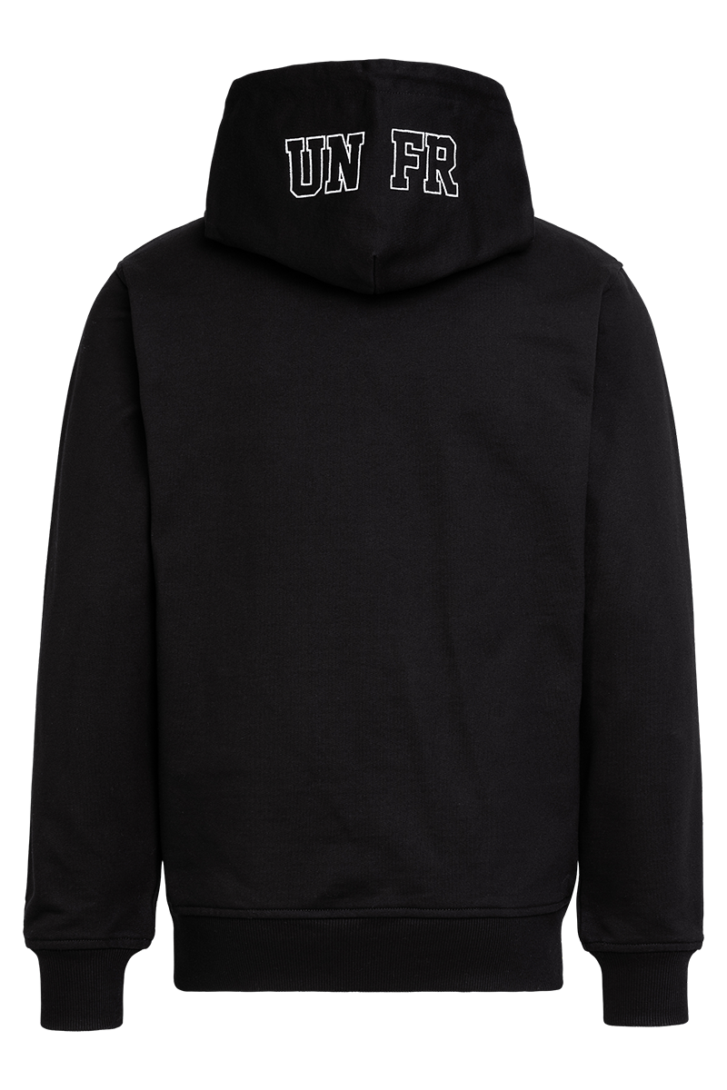 Unfair Athletics Unfair Hooded Heavy Cotton Fullzip (black) - Blue Mountain Store