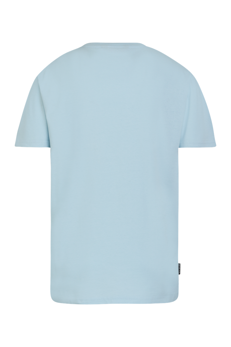 Unfair Athletics Beach Season Curved T-Shirt (sky blue) - Blue Mountain Store