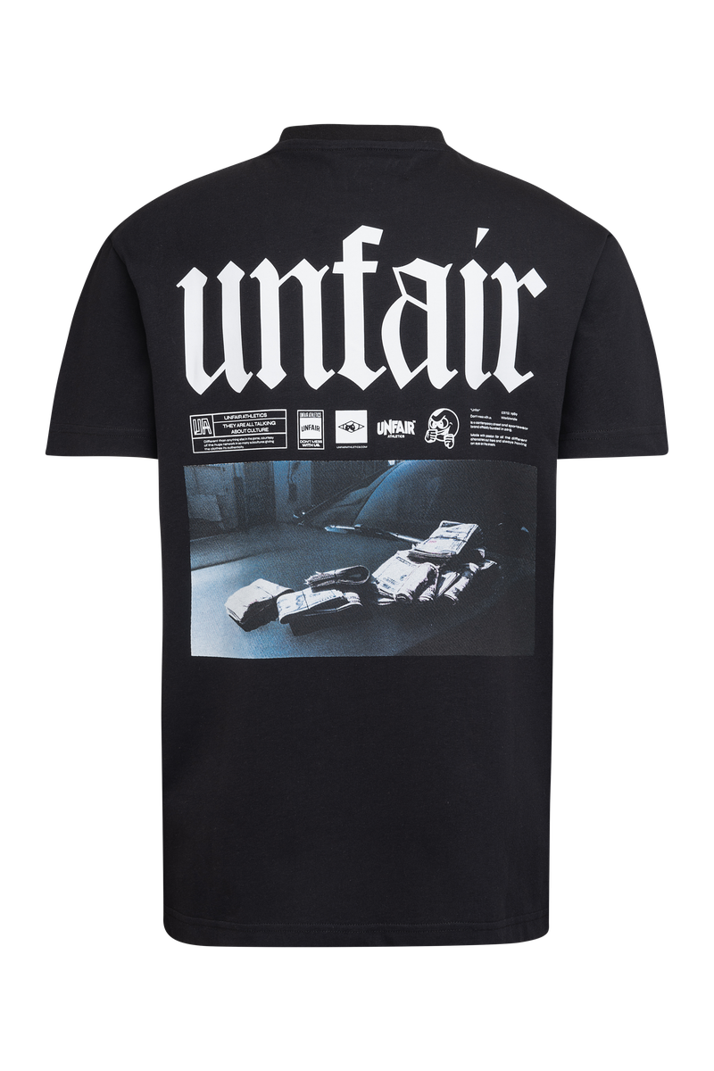Unfair Athletics Money Stacks T-Shirt (black) - Blue Mountain Store