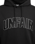 Unfair Athletics Curved 3D Embroidery Hoodie  (black) - Blue Mountain Store
