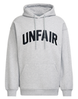 Unfair Athletics Curved 3D Embroidery Hoodie (Heather Grey) - Blue Mountain Store