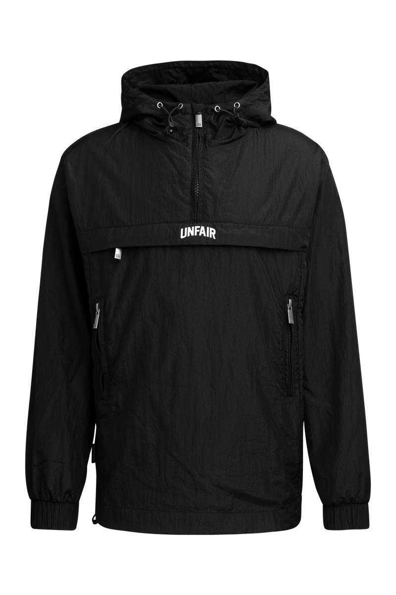 Unfair Athletics Curved Windrunner (black) - Blue Mountain Store
