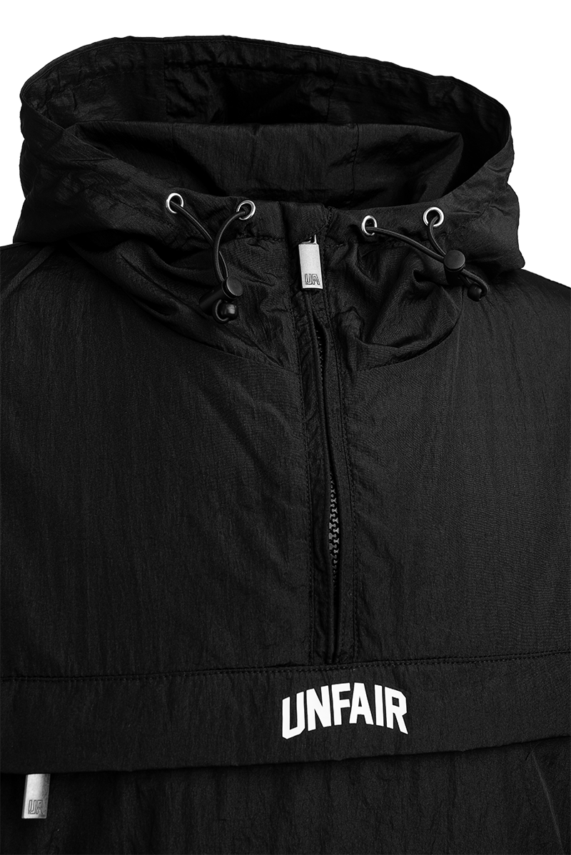 Unfair Athletics Curved Windrunner (black) - Blue Mountain Store