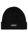 Unfair Athletics Fracture Beanie (black) - Blue Mountain Store