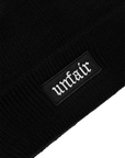 Unfair Athletics Fracture Beanie (black) - Blue Mountain Store