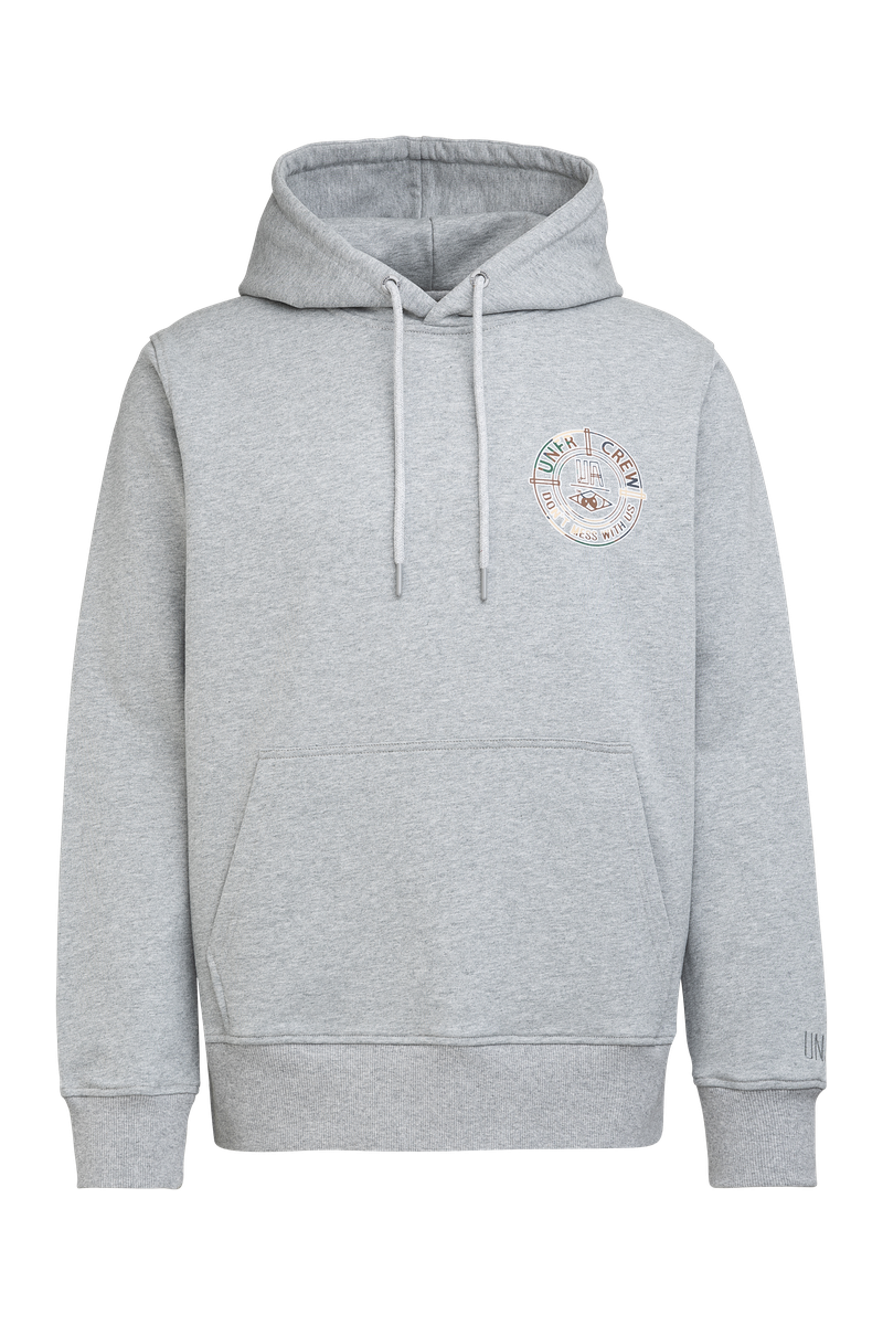 Unfair Athletics DMWU Camo BP Hoodie (heather grey) - Blue Mountain Store