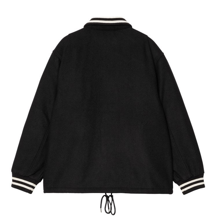 Carhartt WIP Wool Coach Jacket (black/wax) - Blue Mountain Store