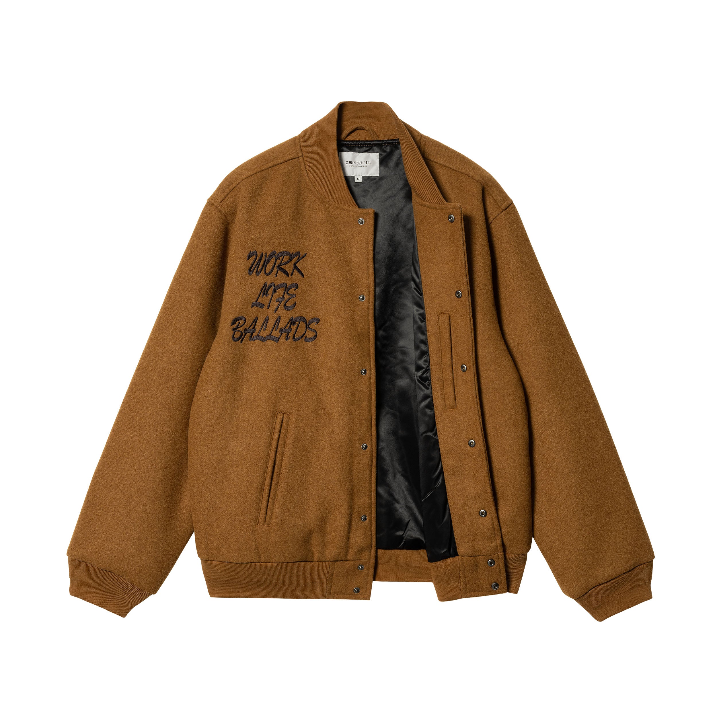 Carhartt WIP Work Varsity Bomber (deep H brown) - Blue Mountain Store