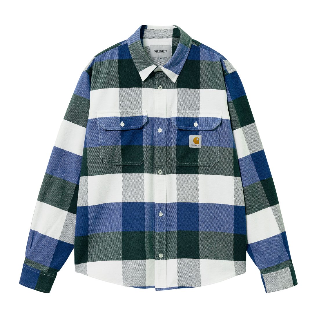 Carhartt WIP L/S Lyman Shirt (discovery green) - Blue Mountain Store