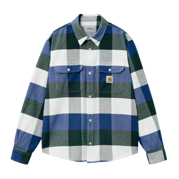 Carhartt WIP L/S Lyman Shirt (discovery green) - Blue Mountain Store