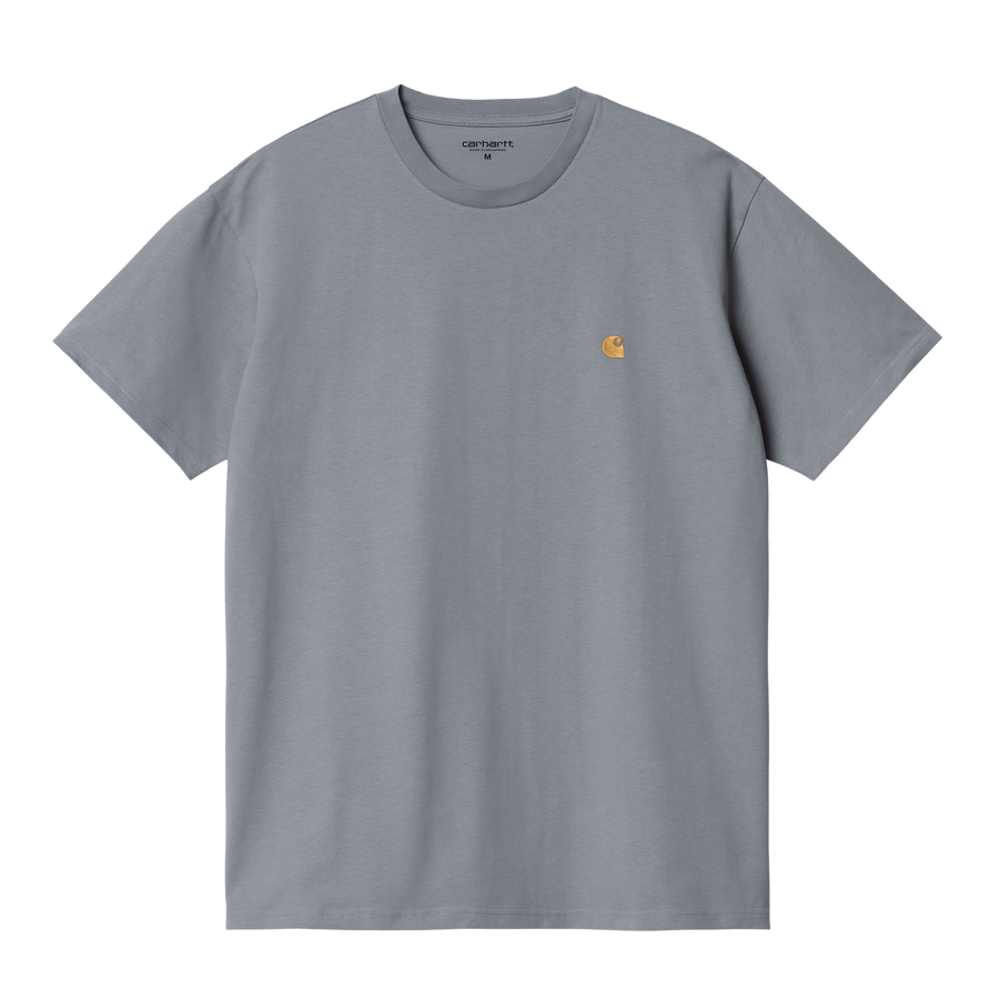Carhartt WIP S/S Chase T-Shirt (mirror/gold) - Blue Mountain Store